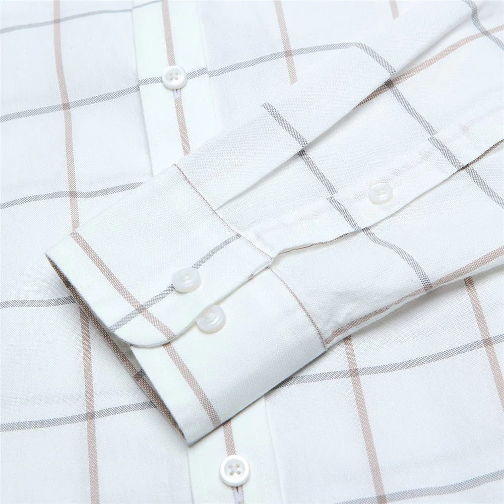 Men's Cotton Slim Oxford Shirt