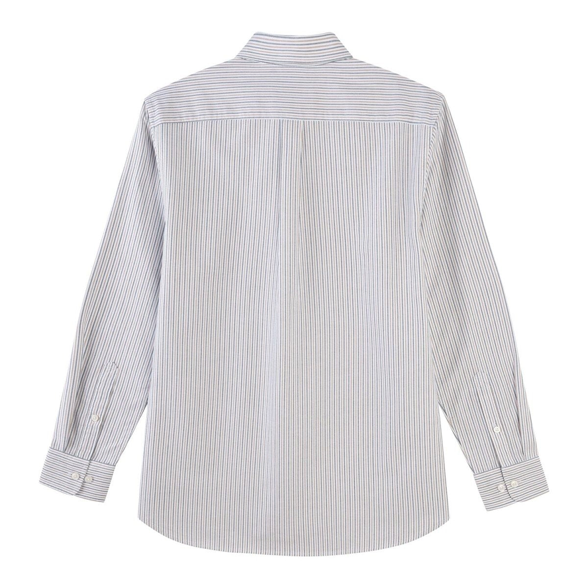 قميص أكسفورد رجالي بنقشة الأسد