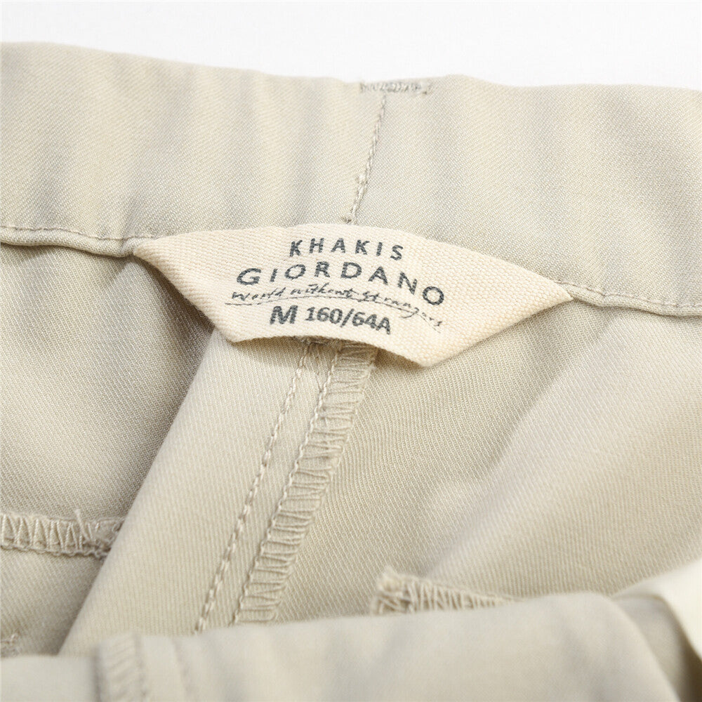 بنطلون نسائي ضيق بخصر مطاطي 180 مم، مصنوع من القطن والإيلاستين، بقصة ضيقة وجيب.