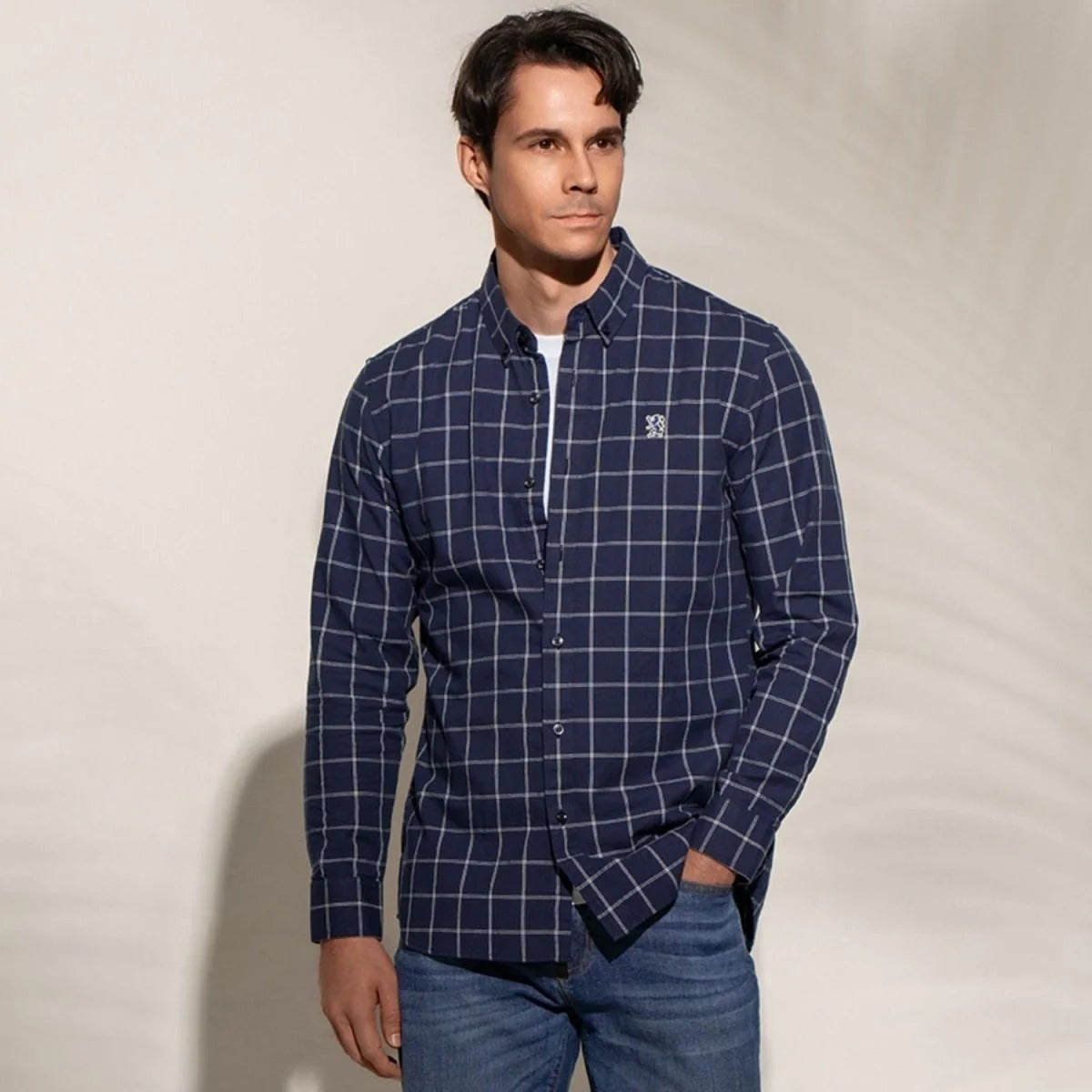 Men's Cotton Slim Oxford Shirt