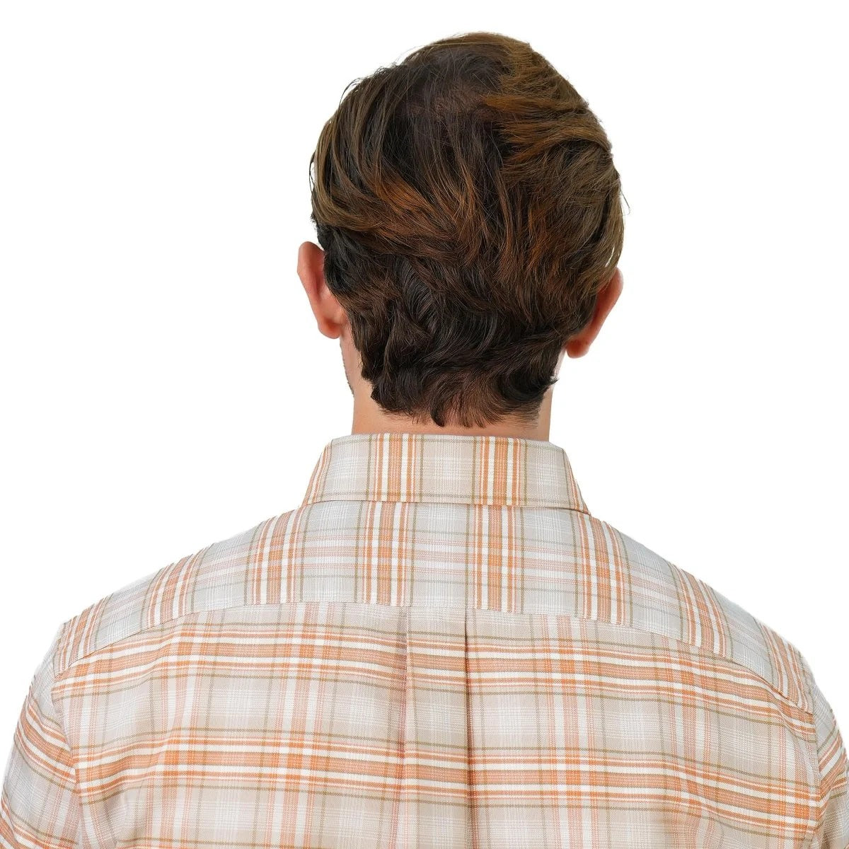 قميص أكسفورد رجالي بنقشة الأسد