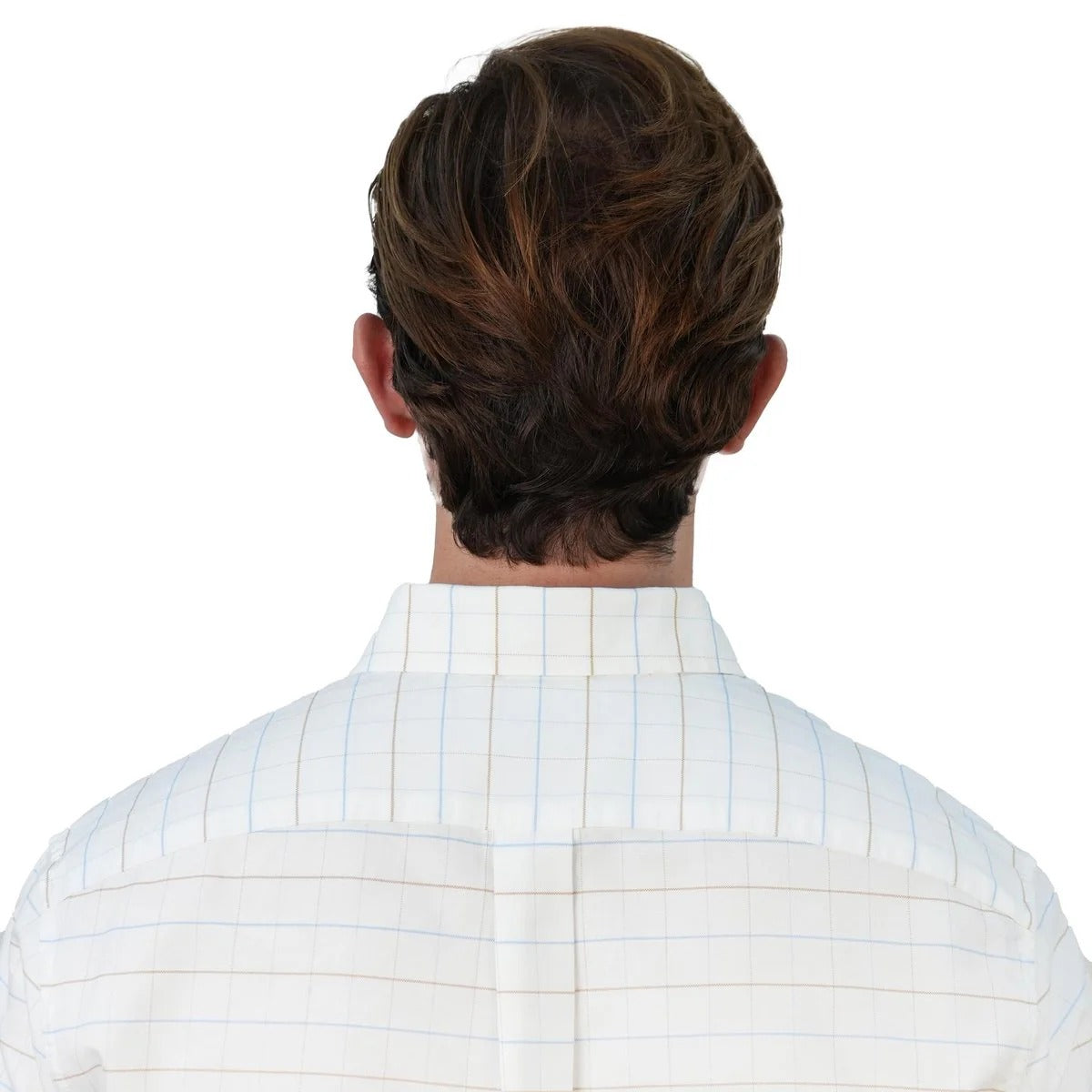 قميص أكسفورد رجالي بنقشة الأسد