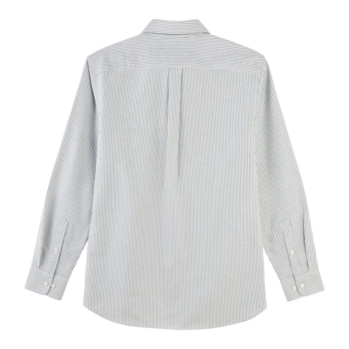 قميص أكسفورد رجالي بنقشة الأسد