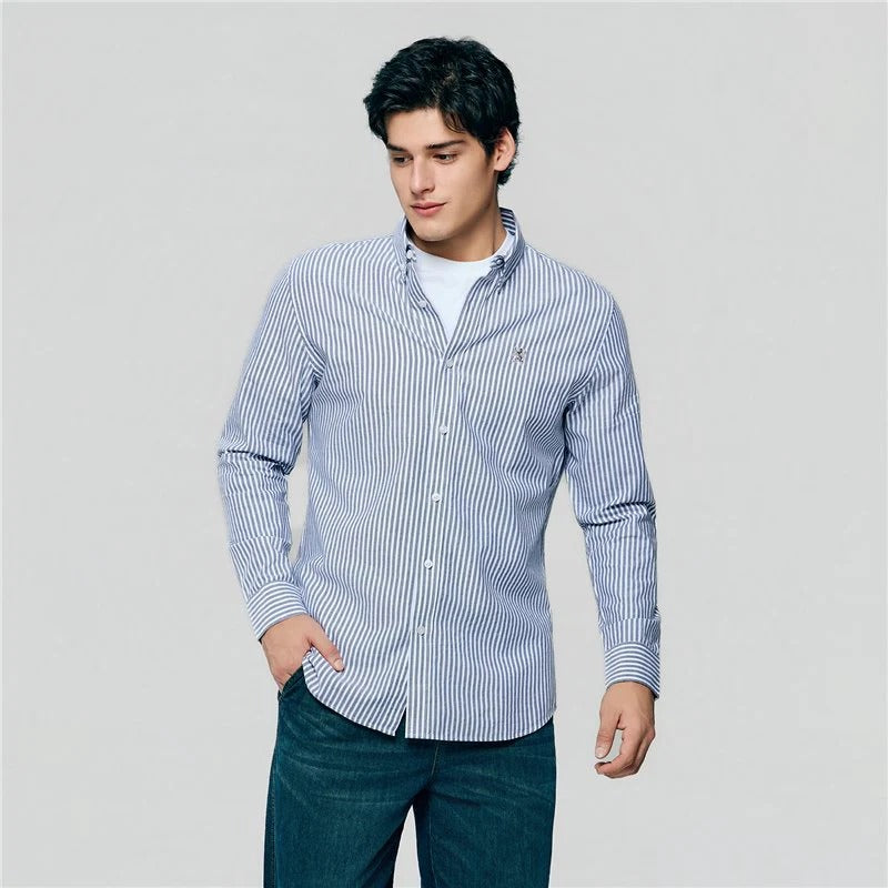 Men's Cotton Slim Oxford Shirt