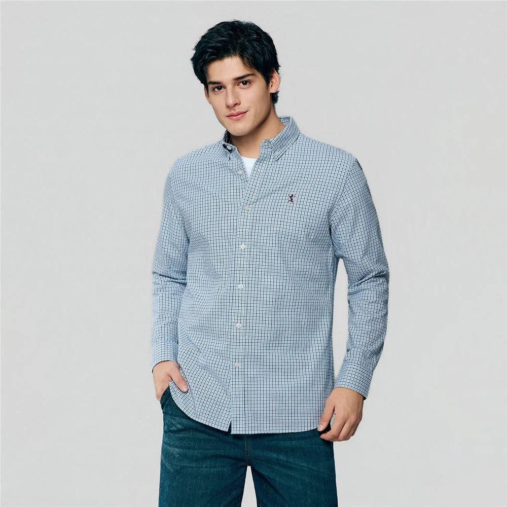 Men's Cotton Slim Oxford Shirt