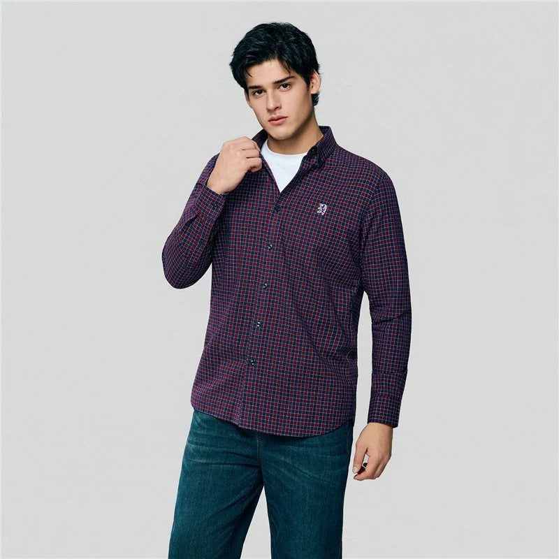 Men's Cotton Slim Oxford Shirt