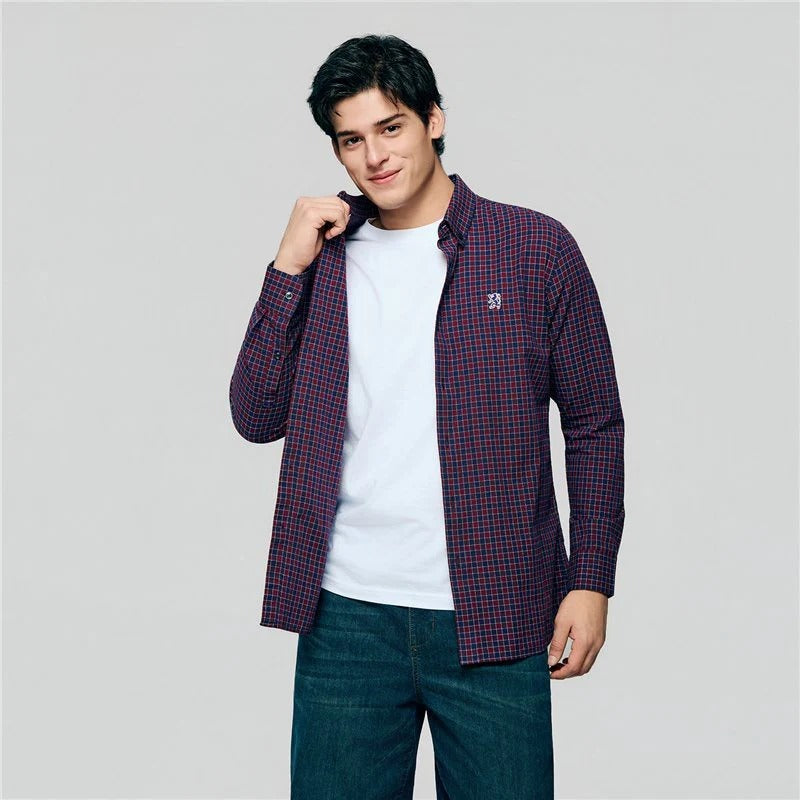 Men's Cotton Slim Oxford Shirt