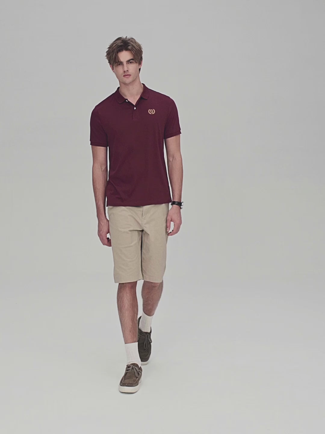Men’s Liquid Touch Slim Fit Cotton Interlock Polo