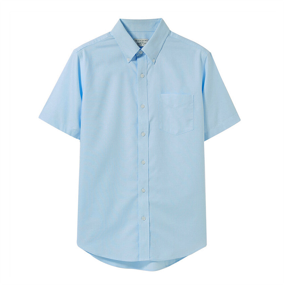 قميص بأكمام قصيرة مقاوم للتجاعيد (ممتاز)
