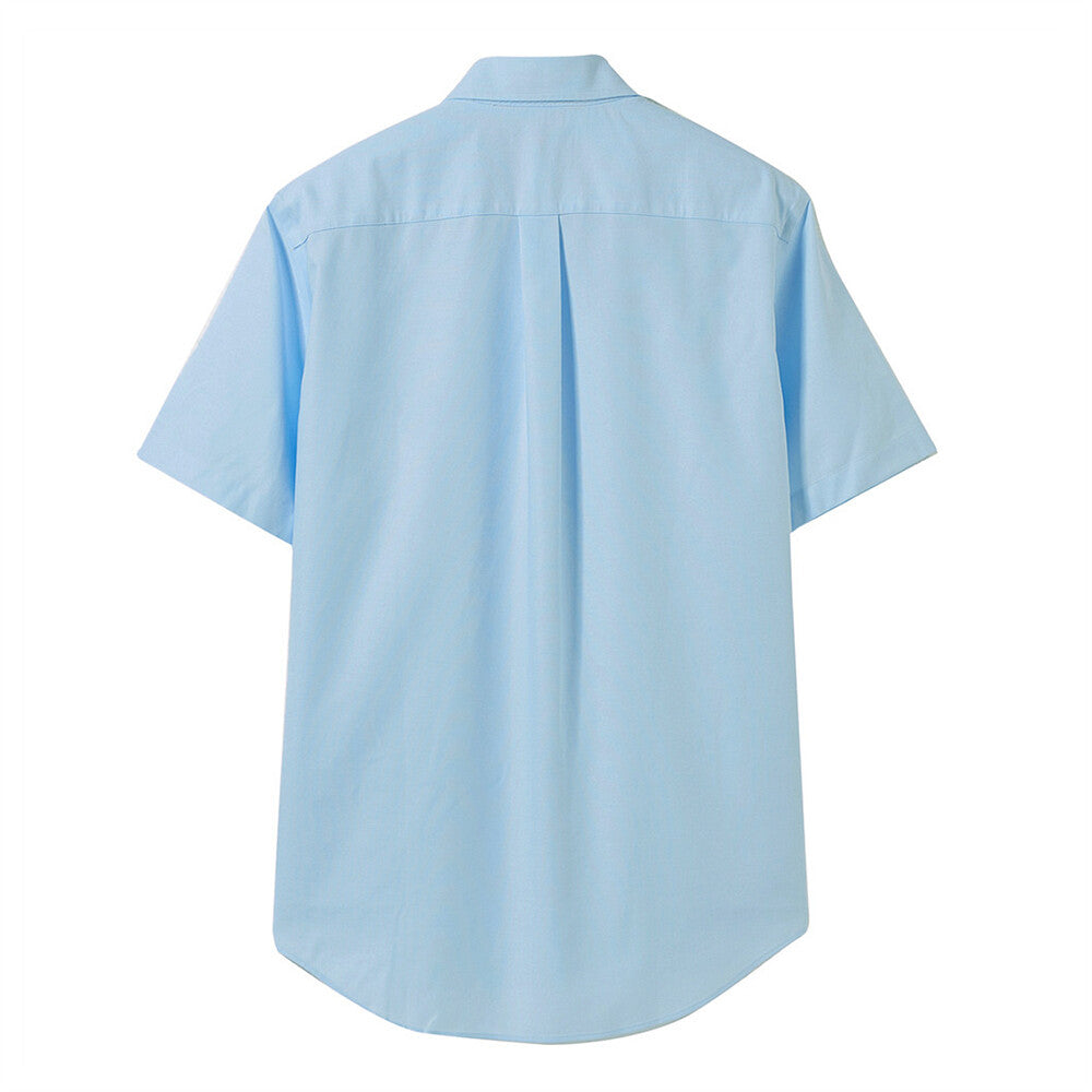 قميص بأكمام قصيرة مقاوم للتجاعيد (ممتاز)