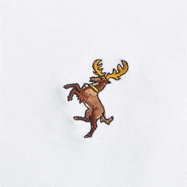 Deer Embroidery Polo