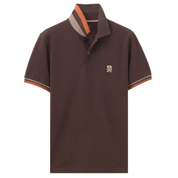 Small Lion Embroidery Polo