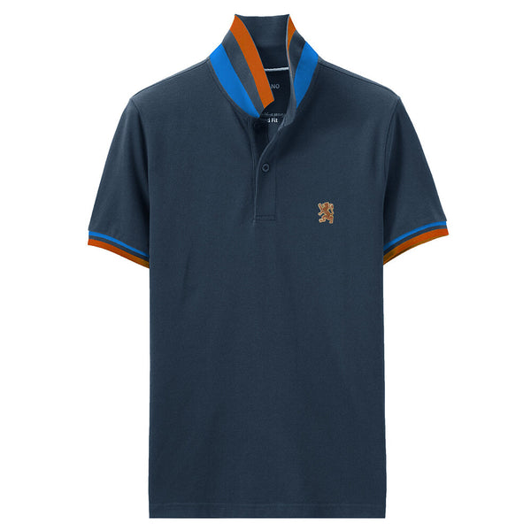 Small Lion Embroidery Polo