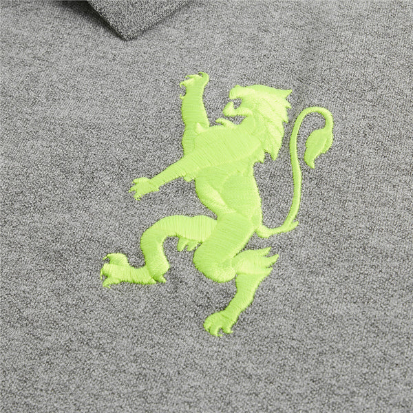 3D Lion Multi-color Embroidery Polo
