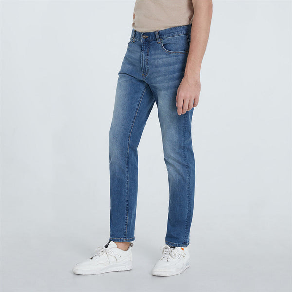 Men's Super Stretch Narrow Tube Jeans